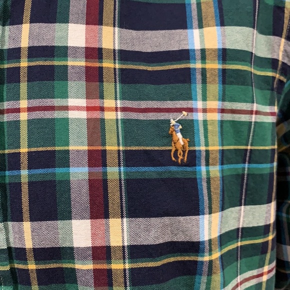 Polo RL classic fit plaid Oxford shirt NWT - Picture 6 of 8